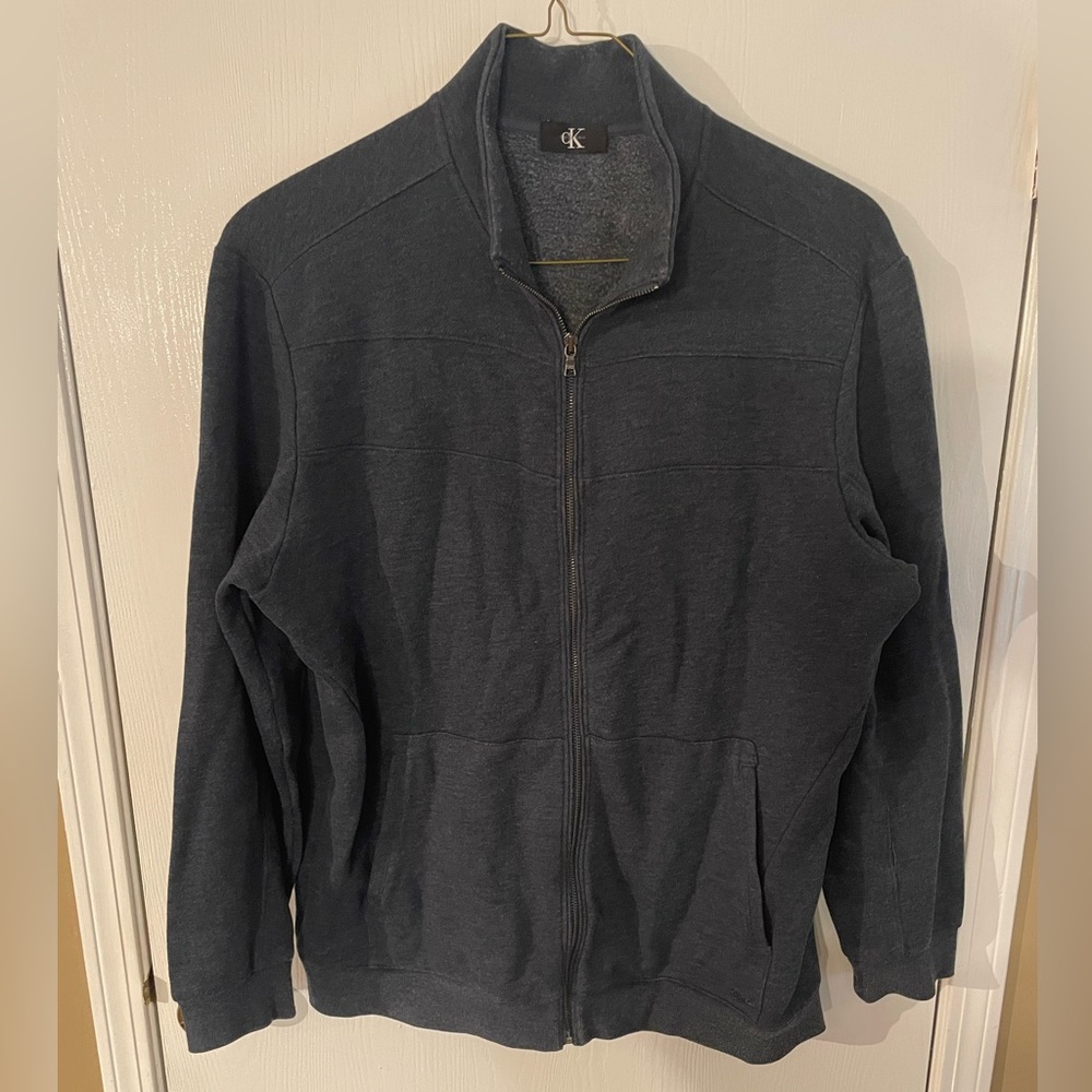 Calvin Klein Zip Up Sweatshirt